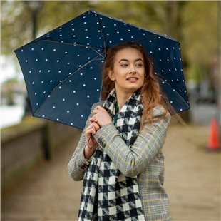 Pastel Polka Dot Umbrella