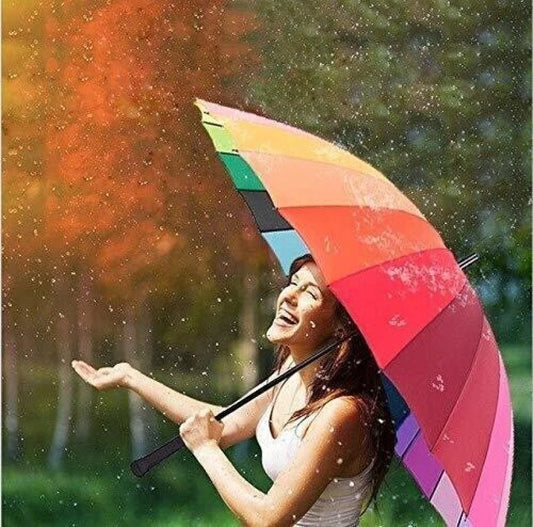 Colorful Rainbow Umbrella